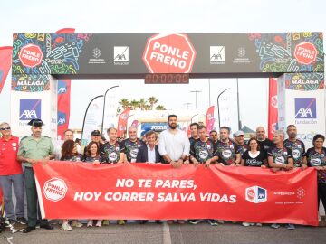 Málaga alcanza récord histórico de participación en la carrera solidaria de PONLE FRENO con 3.500 corredores