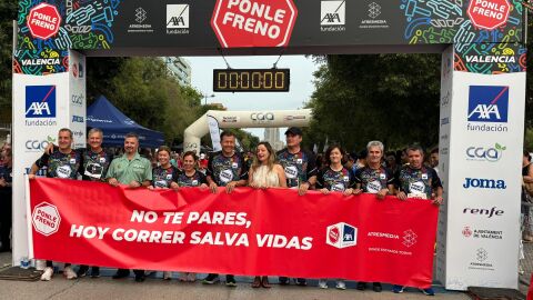 PONLE FRENO también bate récord histórico de participación en València con más de 2.500 corredores en su carrera solidaria de 2025