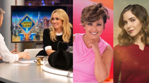 Antena 3, TV líder del miércoles. 'El Hormiguero' es el programa más visto de la noche y 'Sueños de libertad' e 'Y ahora Sonsoles' reinan en la Tarde