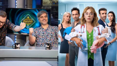 Antena 3, cadena líder del martes. Logra lo más visto de la TV y lidera con 'El Hormiguero' y 'Renacer' en Prime Time