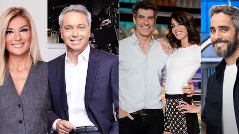 Antena 3 gana el jueves con ‘Antena 3 Noticias’, ‘La Ruleta de la suerte’ y ‘Pasapalabra’ como lo más visto de la TV