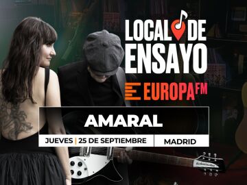 Amaral inaugura la segunda temporada del Local de Ensayo Europa FM