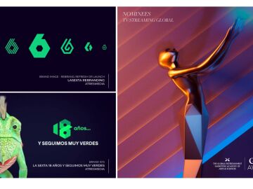 laSexta, reconocida internacionalmente con una doble nominación en los GEMA Awards Global y candidata a los Internacional Eyes & Ears Awards por su último rebranding laSexta, reconocida internacionalmente con una doble nominación en los GEMA Awards Global y candidata a los Internacional Eyes & Ears Awards por su último rebranding