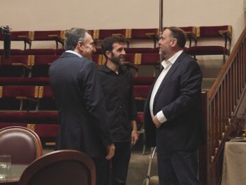Aitor Esteban (PNV) y Oriol Junqueras (ERC) analizan el futuro del Gobierno en ‘Salvados’, este domingo en laSexta Aitor Esteban (PNV) y Oriol Junqueras (ERC) analizan el futuro del Gobierno en ‘Salvados’, este domingo en laSexta