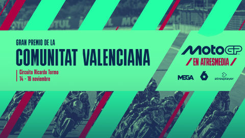 El cierre de temporada de MotoGP™ se vive en Atresmedia este fin de semana, con la retransmisión del Gran Premio Motul de la Comunitat Valenciana 