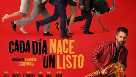 ‘Cada día nace un listo’, de Arantxa Echevarría, con un reparto coral encabezado por Hugo Silva, se estrenará en cines el próximo 22 de mayo de 2026