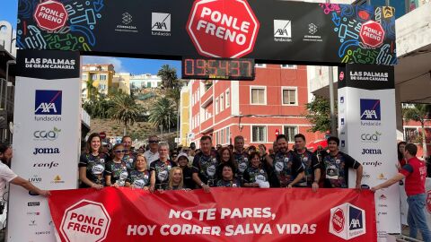 Más de 1.200 personas ponen en Las Palmas de Gran Canaria el broche de oro al Circuito de Carreras de PONLE FRENO en 2025