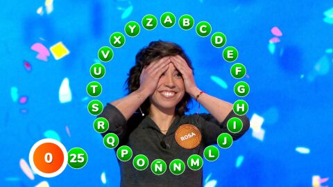 Rosa Rodríguez gana el mayor bote de la historia de ‘Pasapalabra’: 2.716.000 euros Rosa Rodríguez gana el mayor bote de la historia de ‘Pasapalabra’: 2.716.000 euros