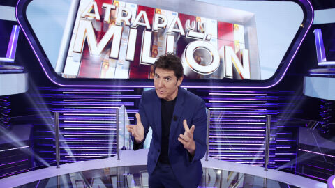 Antena 3 estrena mañana un nuevo programa de ‘Atrapa un millón’, que continúa líder y lo más visto de la noche del sábado Antena 3 estrena mañana un nuevo programa de ‘Atrapa un millón’, que continúa líder y lo más visto de la noche del sábado
