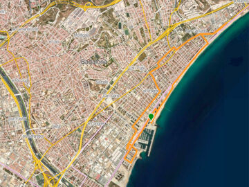 Recorrido de la Carrera Ponle Freno Badalona 2026 