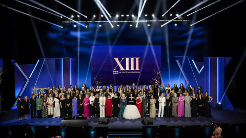 Las Top 100 Mujeres L&iacute;deres, reconocidas en su XIII edici&oacute;n en una gala organizada por Magas de El Espa&ntilde;ol y emitida por Atresmedia