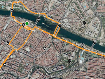 Recorrido de la Carrera Ponle Freno Zaragoza 2026