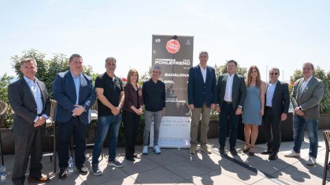 Foto de Familia. Presentaci&oacute;n Carrera Ponle Freno de Badalona