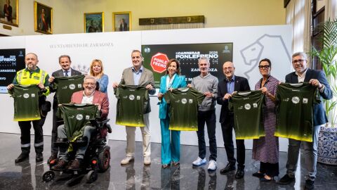 Zaragoza se vuelca este domingo en la Carrera PONLE FRENO y se adhiere a su Manifiesto de peatones para reducir los atropellos Zaragoza se vuelca este domingo en la Carrera PONLE FRENO y se adhiere a su Manifiesto de peatones para reducir los atropellos
