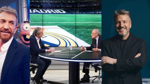 Antena 3 gana el mi&eacute;rcoles y laSexta brilla con la entrevista de Josep Pedrerol a Florentino P&eacute;rez y &lsquo;La noche de Aimar&rsquo;