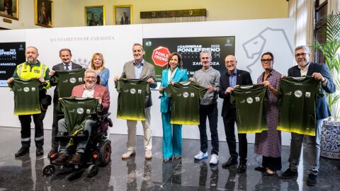 Zaragoza se vuelca este domingo en la Carrera Ponle Freno y se adhiere a su Manifiesto de peatones para reducir los atropellos