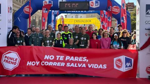 Zaragoza convierte la Carrera Ponle Freno en un nuevo éxito de participación: 3.000 personas corren por las víctimas de tráfico Zaragoza convierte la Carrera Ponle Freno en un nuevo éxito de participación: 3.000 personas corren por las víctimas de tráfico