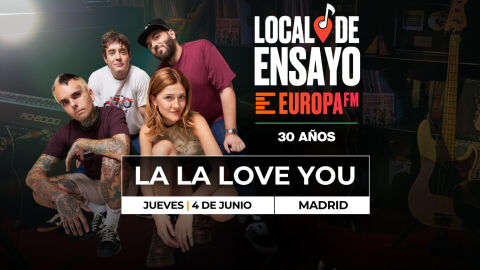 La La Love You entran en el Local de Ensayo Europa FM para ofrecer una experiencia musical exclusiva y cercana