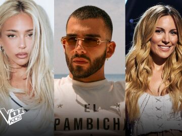 Ana Mena, Manuel Turizo, Edurne y Antonio Orozco serán los coaches de la próxima edición de ‘La Voz Kids’ en Antena 3 Ana Mena, Manuel Turizo, Edurne y Antonio Orozco serán los coaches de la próxima edición de ‘La Voz Kids’ en Antena 3