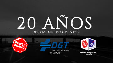 20 años del carnet por puntos
