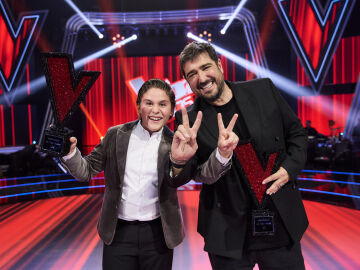 Eduardo &lsquo;El Campanero&rsquo; (equipo Orozco), ganador de &lsquo;La Voz Kids&rsquo;, l&iacute;der absoluto de la noche del s&aacute;bado en Antena 3