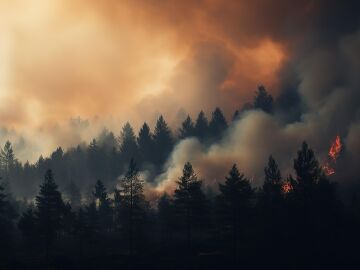 El incendio de &Aacute;vila, con 50.000 hect&aacute;reas quemadas, se convierte en el mayor de la historia de Espa&ntilde;a