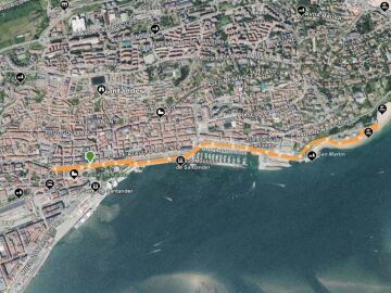 Recorrido de la carrera Ponle Freno de Santander 2026 Recorrido de la carrera Ponle Freno de Santander 2026