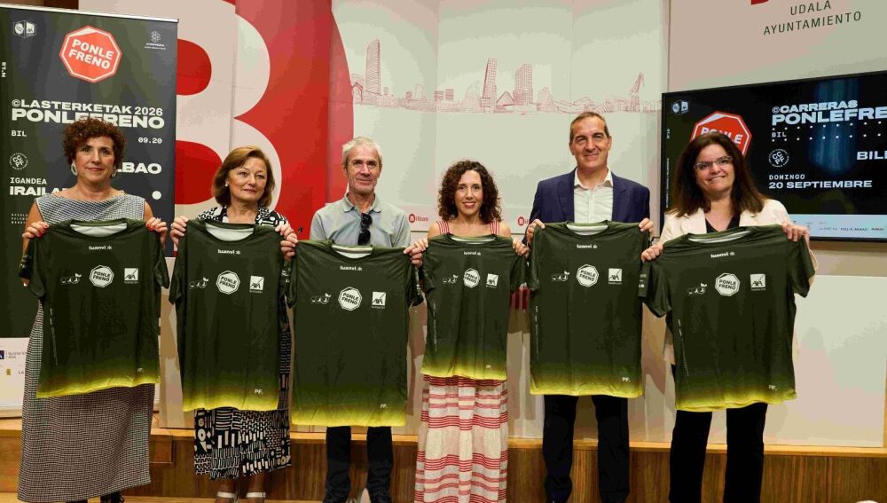 Presentación carrera Ponle Freno Bilbao 2026 Presentación carrera Ponle Freno Bilbao 2026